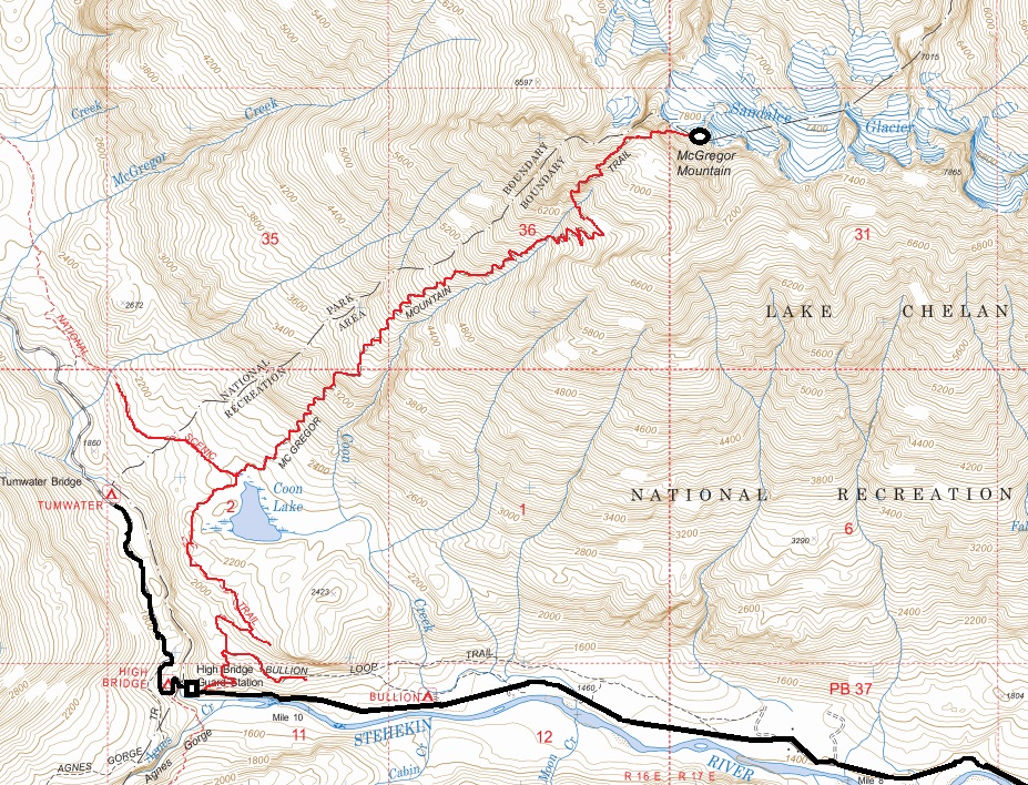 mcgregor mountain trail map