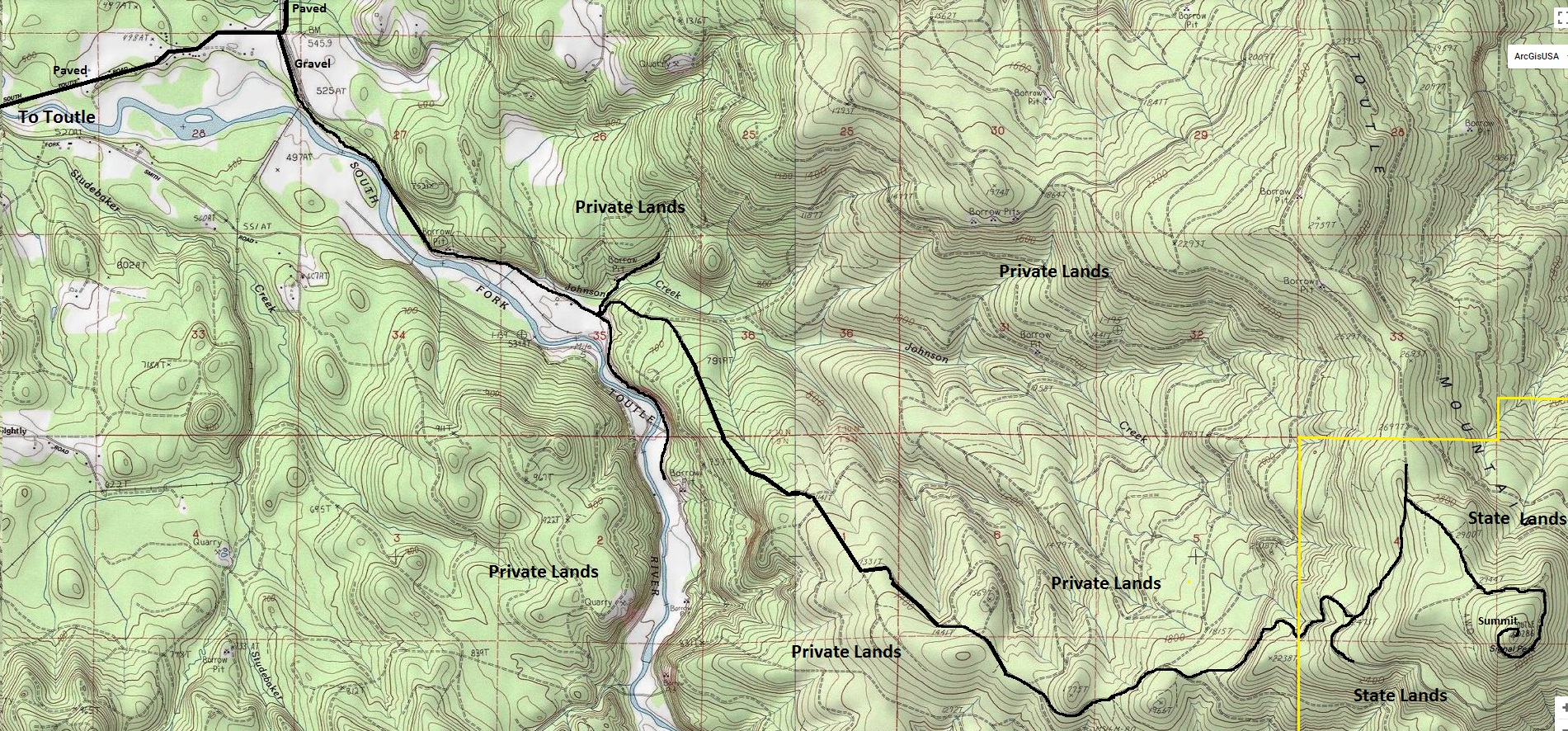 Signal Peak map