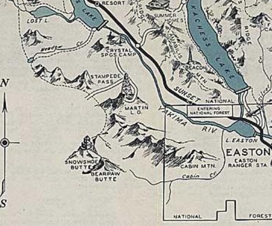 Cle Elum Recreation Map