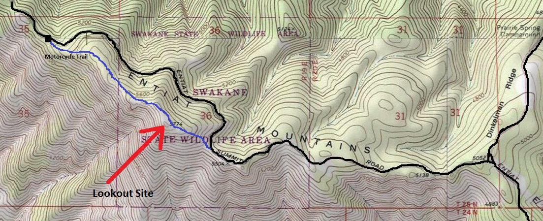 swakane ridge map