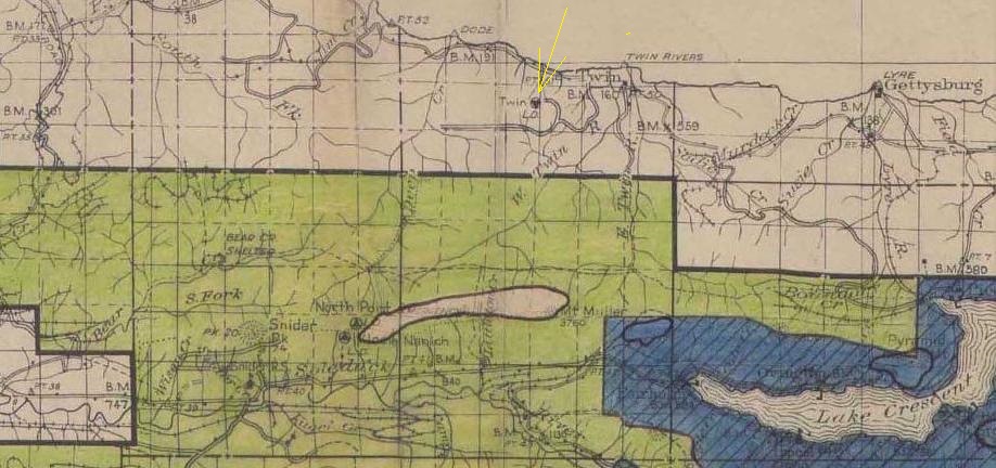 Olympic National Forest Map