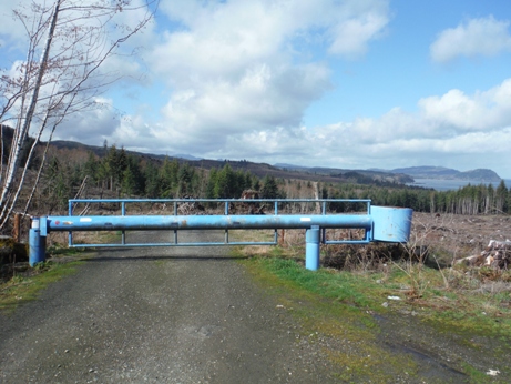 Rayonier Timber Gate