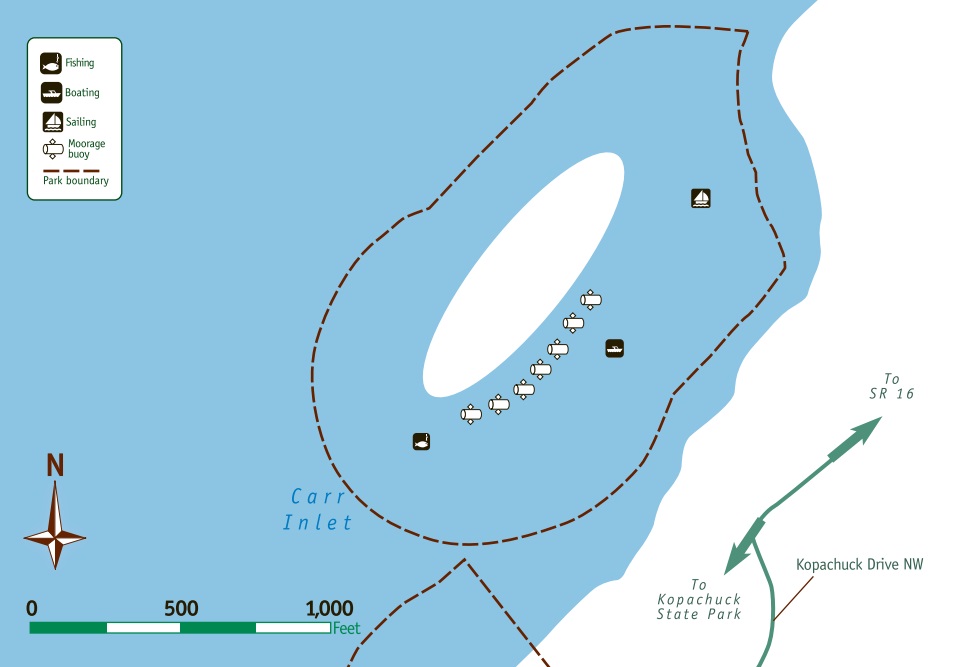 cutts island map