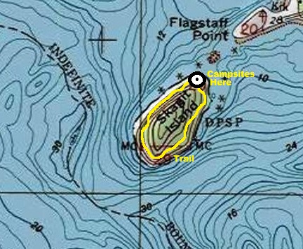 Skagit Island Map