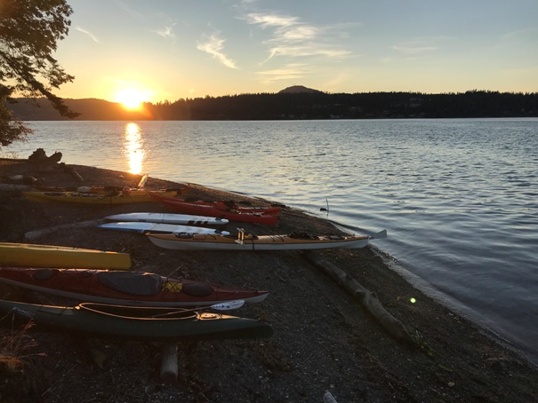 puget sound sunset