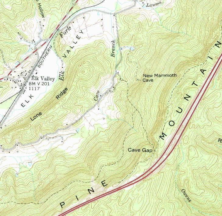 elk valley map