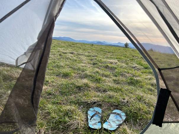 tent view