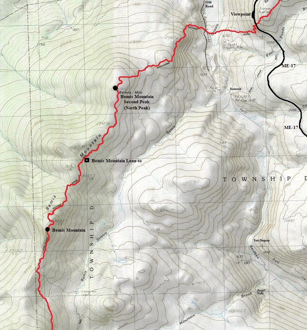 bemis mountain map