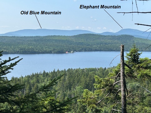 old blue mountain