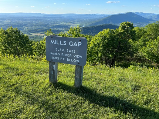 mills gap viewpoint