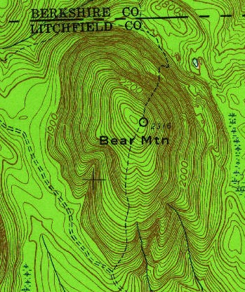 bear mountain map