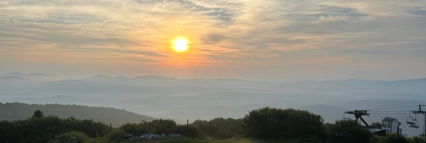 Bromley Mountain sunrise