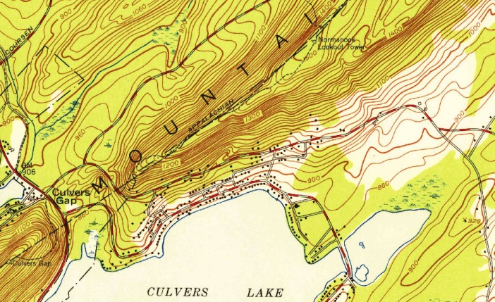 Culver Fire Tower map