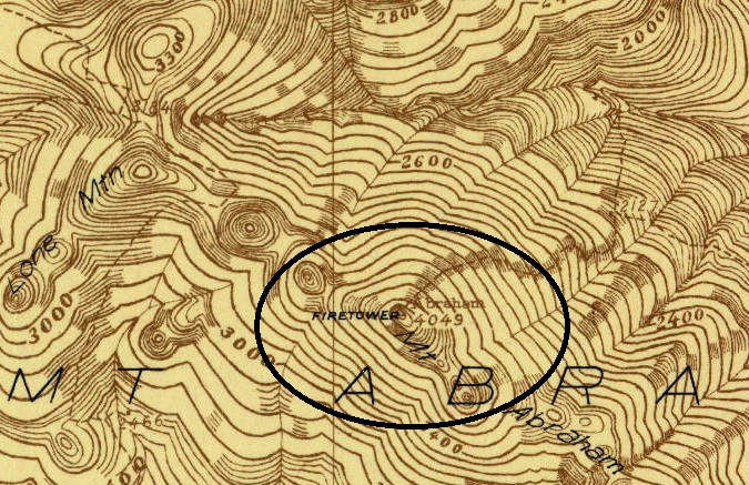 mount abraham map