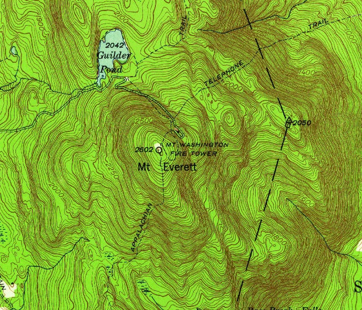 mount everett map