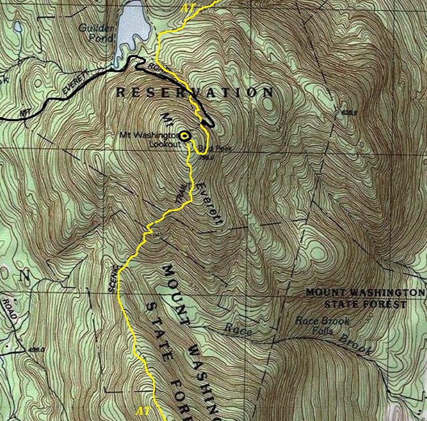 mount everett map