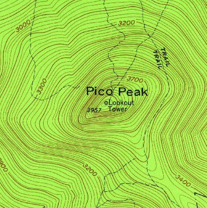 pico peak map
