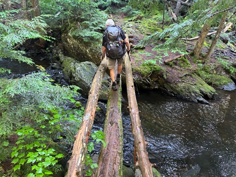 Pierce Pond stream