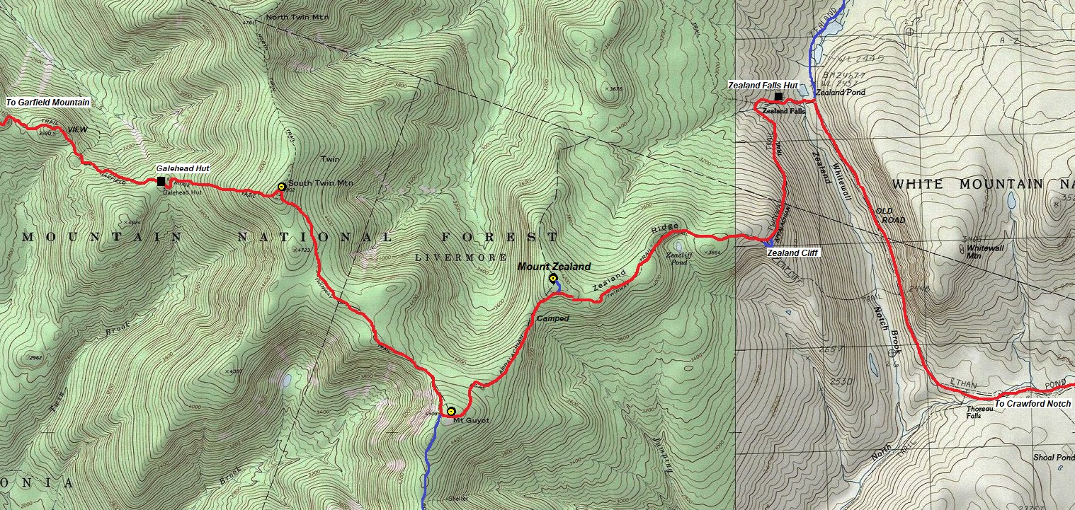 appalachian trail map