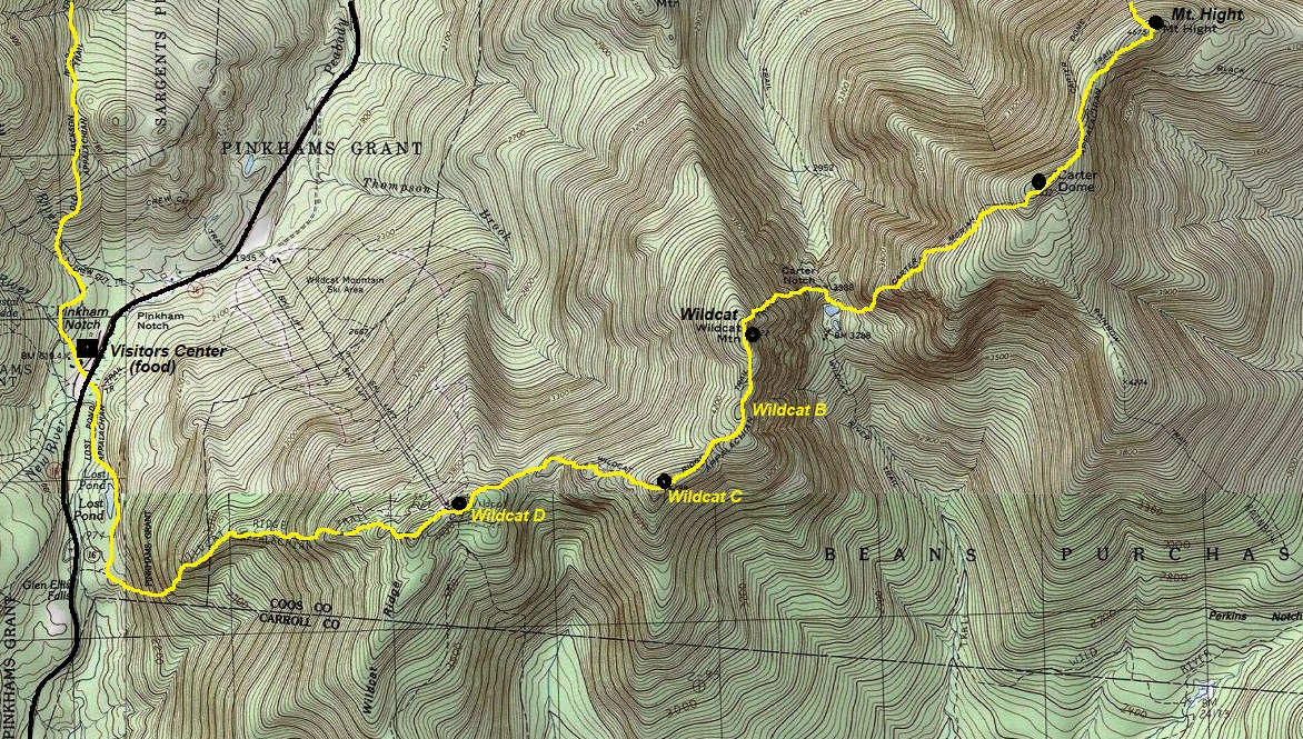 wildcat mountain map