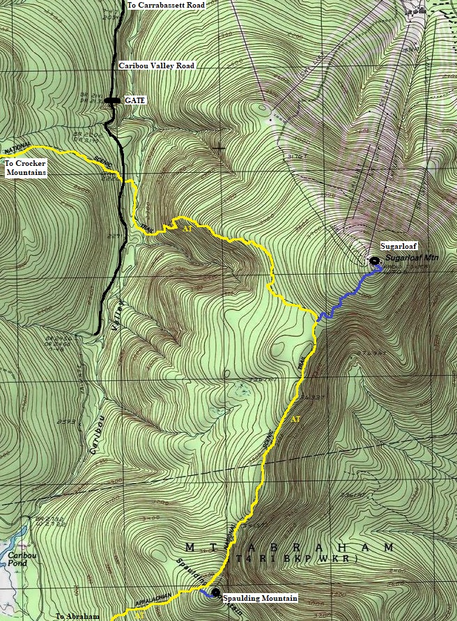 sugarloaf mountain map