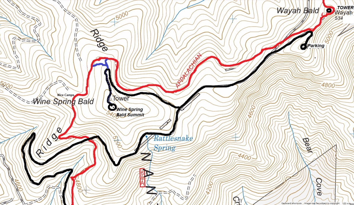 wine spring bald map