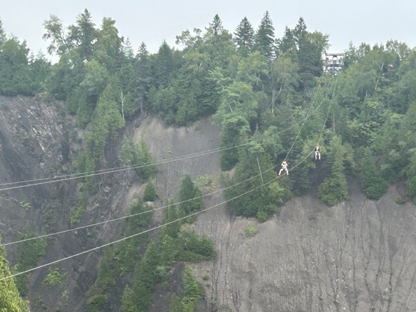 Montmorency Falls zipline