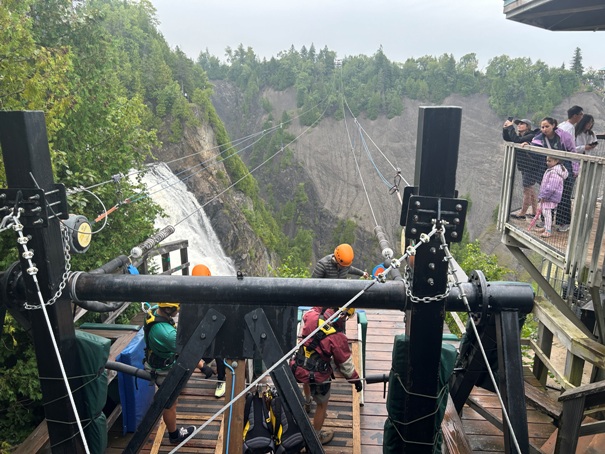 Montmorency Falls zipline