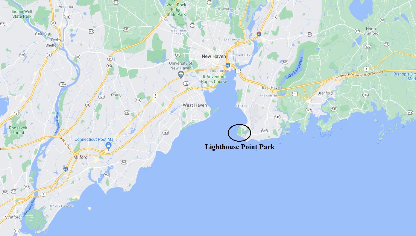 lighthouse point park map