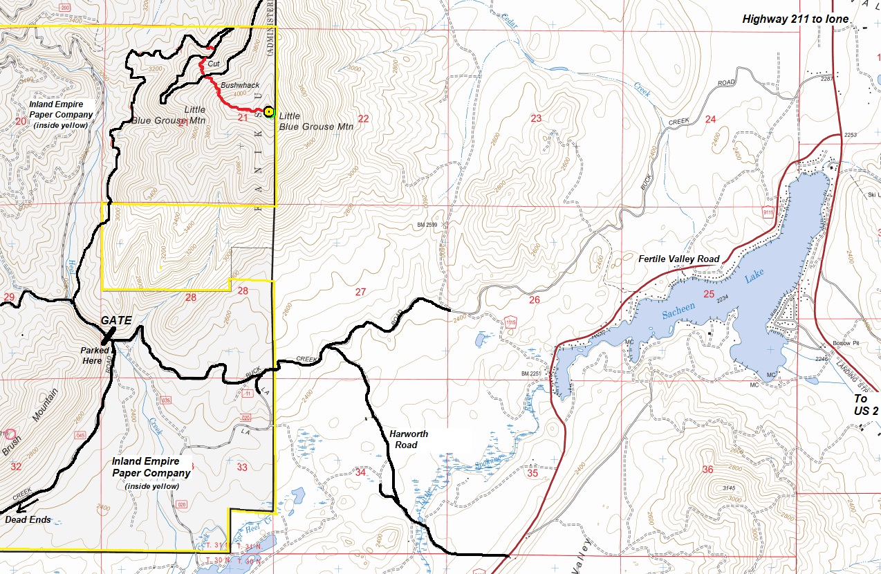 little blue grouse map