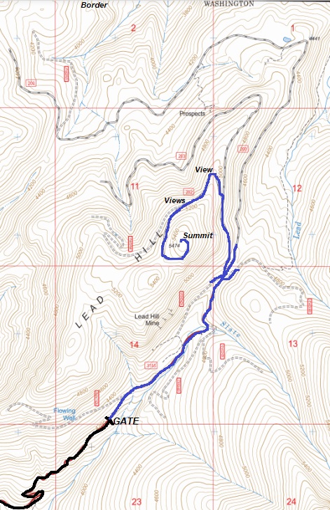 Slate Creek map