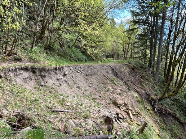 road washout