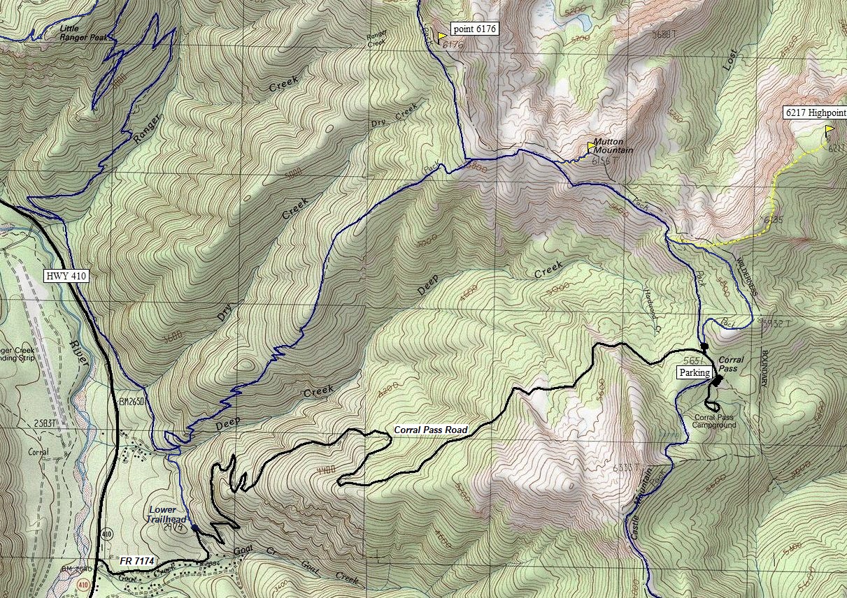 corral pass map