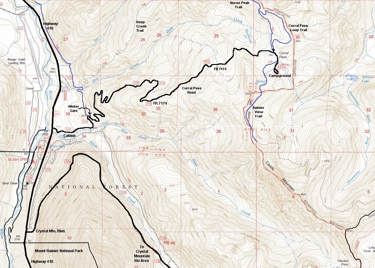 corral pass map