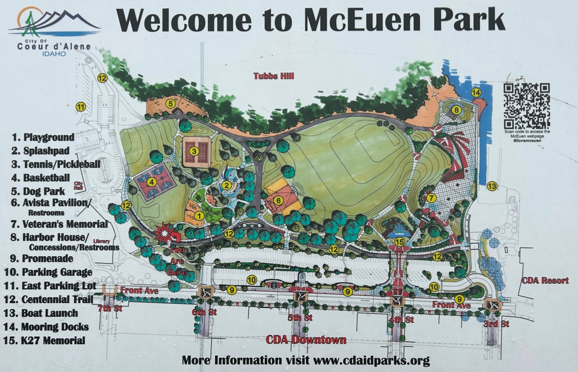 McEuen Park map