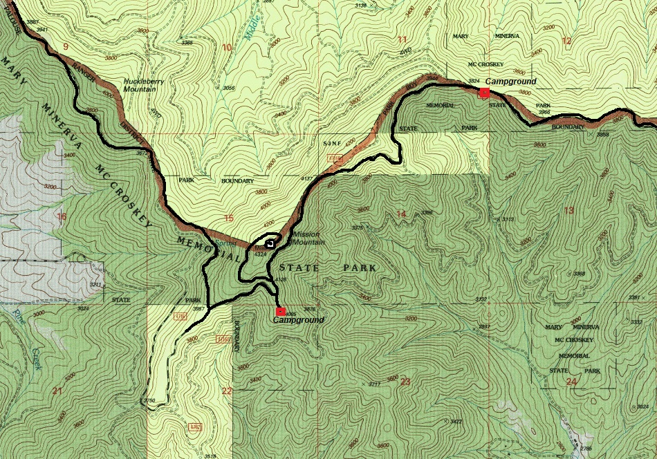 mission mountain map