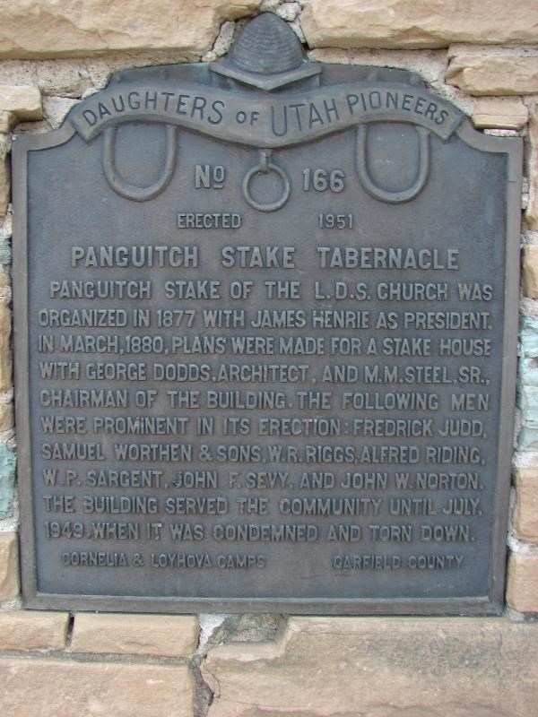 Panguitch Stake Tabernacle  
