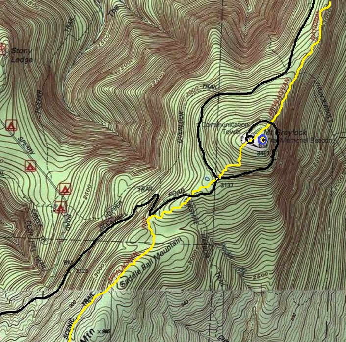 mount graylock map