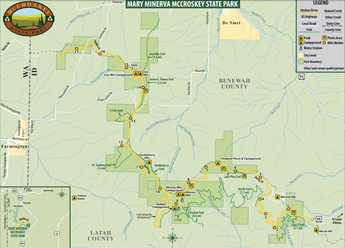 mary minerva mccroskey park map