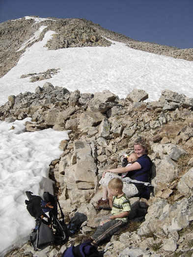 climbing Mount Watson