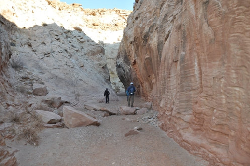 Start of Little Wild Horse Canyon