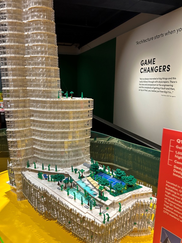 Lego exhibit