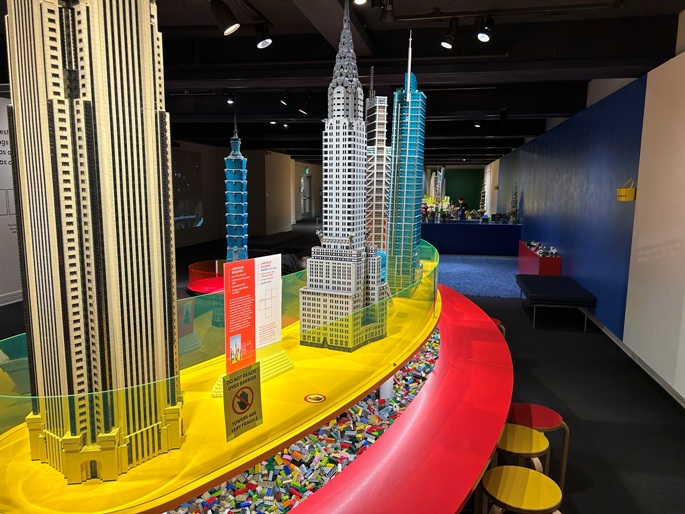 Lego exhibit