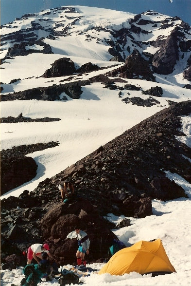 Mt. Rainier Kautz Glacier Route